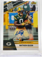 2025 Panini Instant Rated Rookie Selaed MATTHEW GOLDEN (AUTO #&rsquo;d 35 of 99) RC