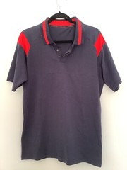 Red Bull F1 Navy Blue And Red Polo Shirt Size M VGC
