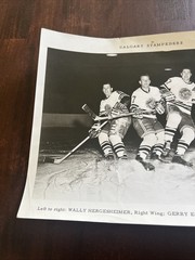 RARE VTG WHL Hockey Calgary Stampeders Esch Hergesheimer Finney Original Photo!