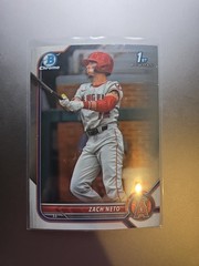 Zach Neto 2022 Bowman Chrome 1st BDC 18 Rookie Card Angels