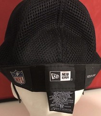 New Era 39Thirty Oakland Raiders Dark Gray/Black Hat Med-Large Hat