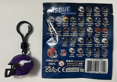 NEW 2026 Minnesota Vikings NFL Helmet Bag Clip Keychain McFarlane Toys Series 1