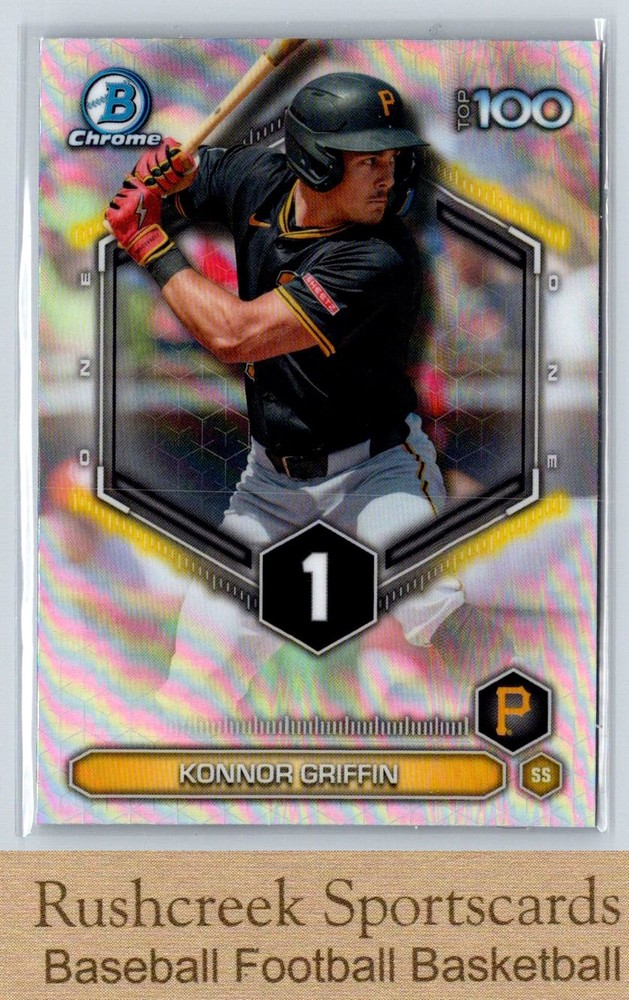 2026 Bowman #BTP-1 Konnor Griffin Chrome Bowman Scouts&rsquo; Top 100