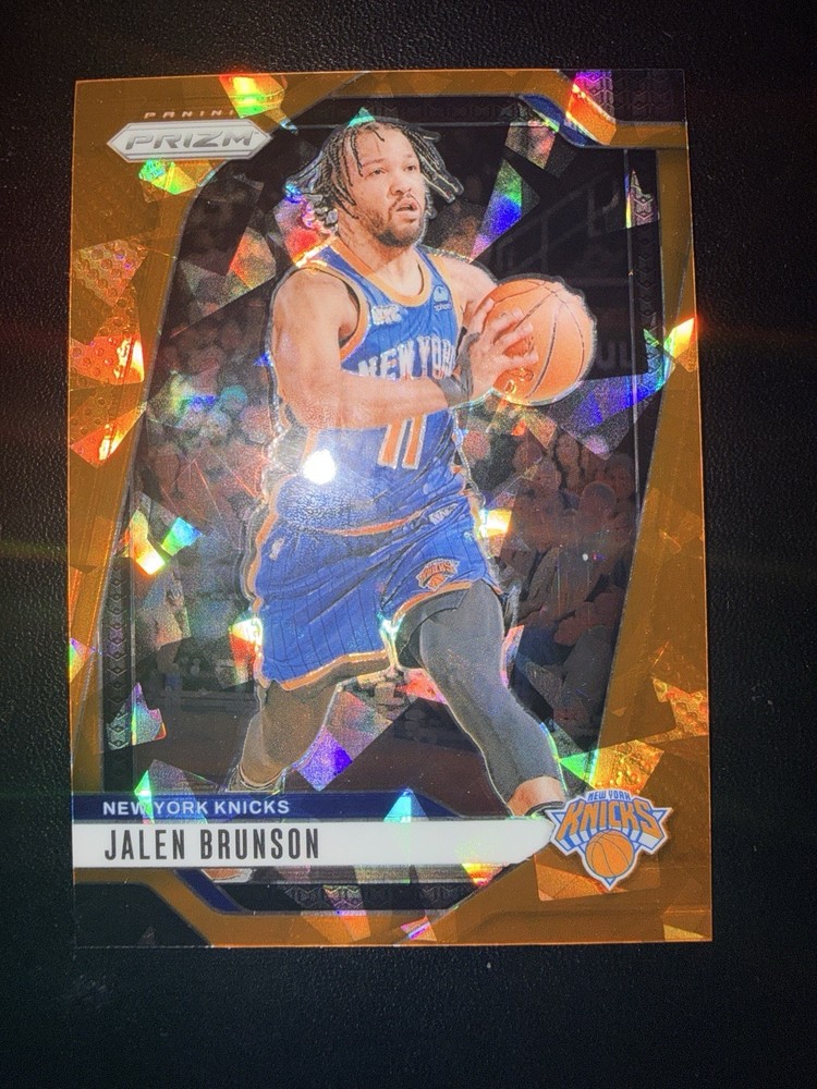 2024-25 Panini Prizm – Jalen Brunson #217 Orange Ice Prizm
