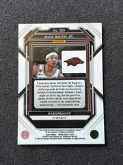 2023 Panini Prizm Draft Picks Snake Skin Nick Smith Jr. #50 (RC)