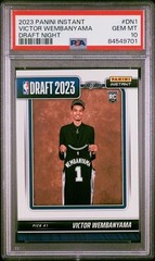 2023-24 PANINI INSTANT NBA Draft Night Victor Wembanyama #DN-1 RC PSA 10