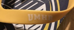 Mary Hardin Baylor Crusaders UMHB Flip Flops Sandals XS Womens 5/6 Foco NEW