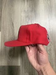 NC State Wolfpack Blockhead American Needle Snapback Hat Otto Red Adjustable Cap