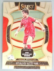 2025-26 Panini Select Road to the World Cup Hyeon-Gyu Oh #14 Terrace Korea