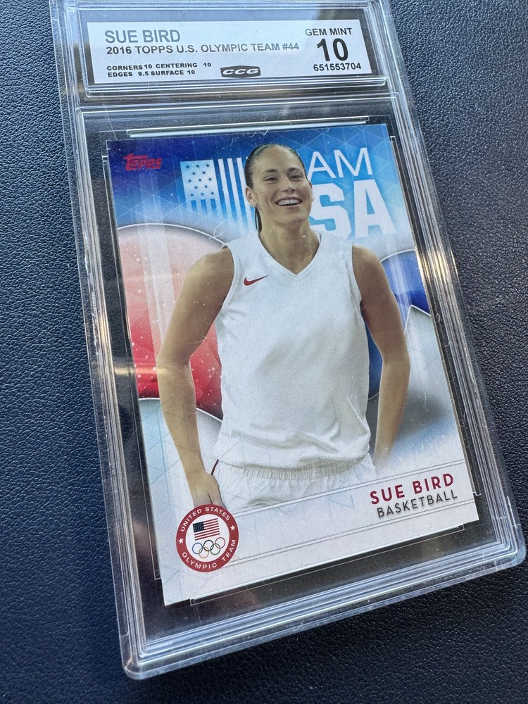 Sue Bird 2016 Topps US Olympic Team #44 Basketball CCG Gem Mint 10 USA