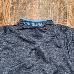 North Carolina Tar Heel Mens Colosseum 1/4 Quarter Zip Longsleeve Shirt Large