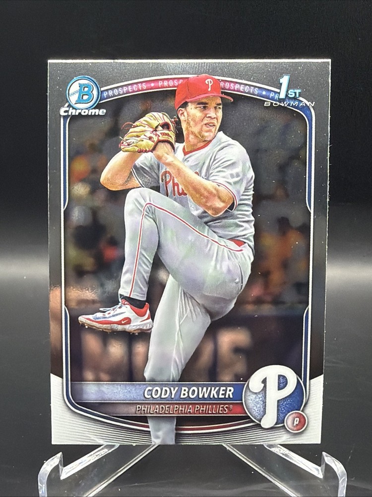 2025 Bowman Draft – Chrome Cody Bowker #BDC-140 (RC)