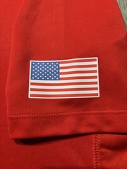 Nike SMU Mustangs Polo Golf Shirt. Mens XL. Red. NCAA.