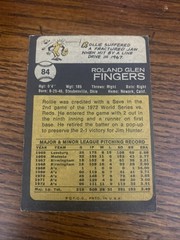 1973 Topps – Rollie Fingers #84