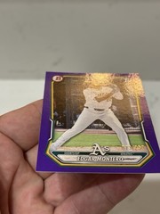 2026 Bowman Edgar Montero #BP-139 Purple Border /250 1st Prospect Athletics