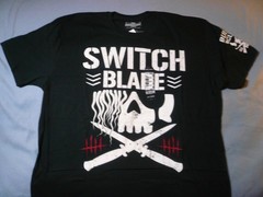 AEW Jay White « Switchblade » 2XL BRAND NEW Shirt NWOT Switch Blade NJPW Wrestling