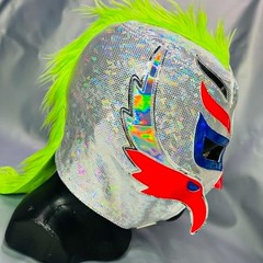 Joker Wrestling Lucha Libre Mask Costume Cosplay Luchador Mysterio Mascara