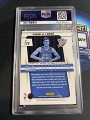 2024 Prizm Deca Nikola Topic Black Gold Shimmer FOTL /8