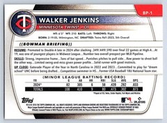 WALKER JENKINS TWINS 2025 BOWMAN PROSPECTS #BP-1