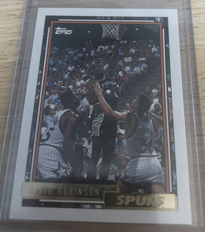 1992-93 Topps – Gold #277 David Robinson