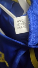 Boca Juniors 2021/2022 Adidas Home Soccer Jersey Medium Short Sleeve