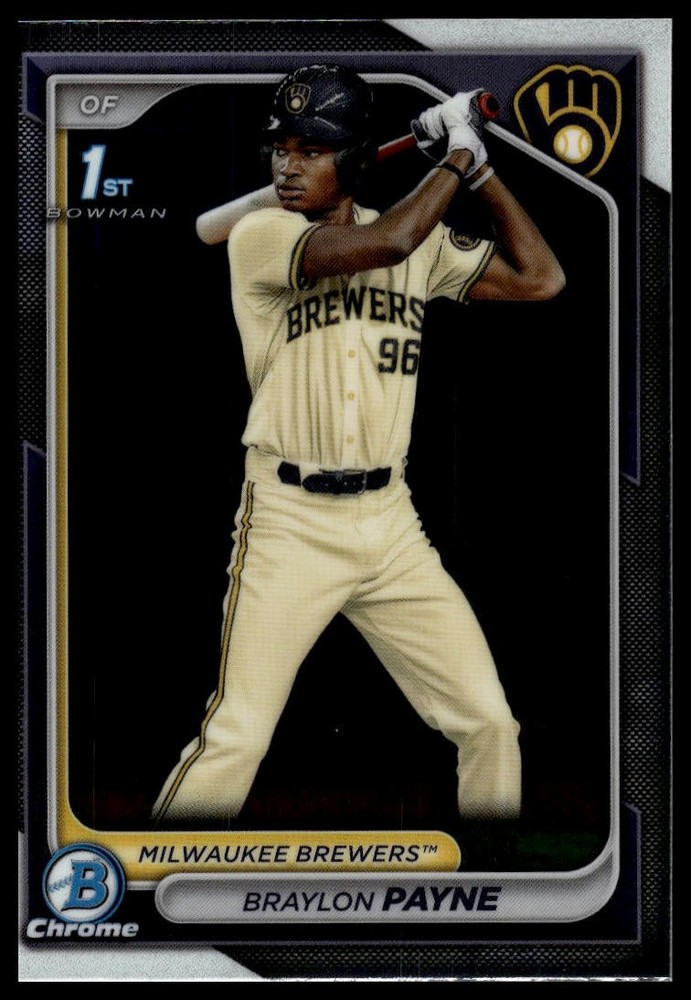 🔥💎📈 2024 Bowman Draft #BDC-72 Braylon Payne Chrome FREE SHIP