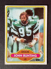 John Bunting 1980 Topps Football Card #251 – Philadelphia Eagles NM