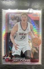 2025-26 Topps Chrome – Kasparas Jakucionis #270 Prism Refractor (RC)