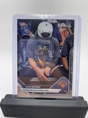 Jalen Brunson 2025-26 Topps Now Finals MVP Short Print #339-SP