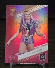 2023 Panini Donruss Elite WWE Candice LeRae #44 Aspirations #/53