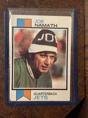 Joe Namath New York Jets Hall Of Fame Quarterback Number 400 Topps