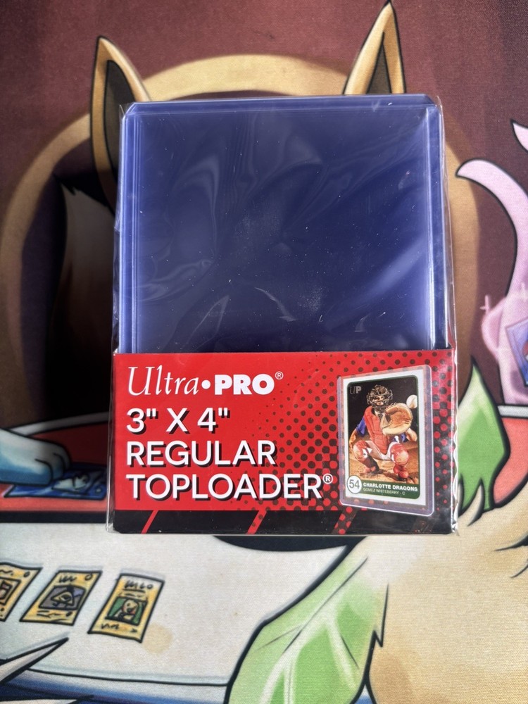 250 Ultra-Pro Pokemon/Sports Toploaders Trading Card Holders 10 25-count Packs