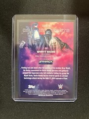 WWE Topps Universe Dazzling Debuts Wyatt Sicks /25 #DDE-5