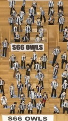 50 NEW MODEL NEWCASTLE FOOTBALL FANS FOR SUBBUTEO/ZEUGO(ALL TEAMS AVAILABLE