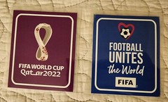 2022 World Cup Qatar Soccer Football Patch Set Badge Any Player Any Team…..#15