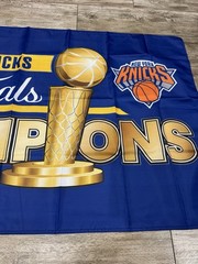 NEW YORK KNICKS 2026 NBA CHAMPIONS FLAG BANNER – 3×5 FT