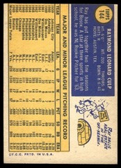 1970 Topps Ray Culp Boston Red Sox #144