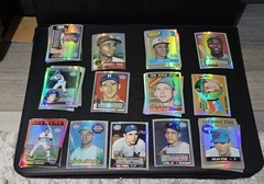 2001 Topps Archives Reserve Refractor Baseball Complete Set (100) Ryan Clemente