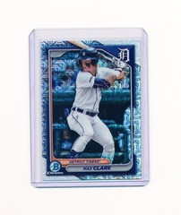 2024 Bowman Chrome – Prospects Max Clark #BCP-195 Mojo Refractor (RC)