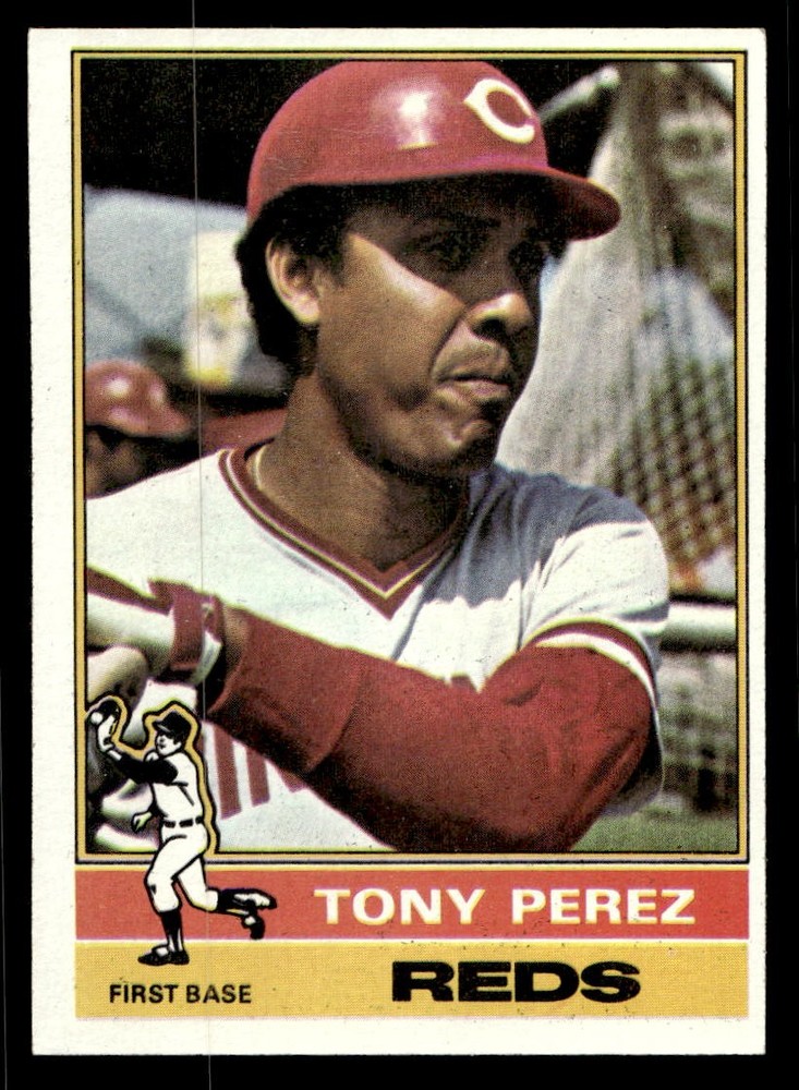 1976 Topps #325 Tony Perez Cincinnati Reds HOF NR-MINT Or Better SET BREAK!