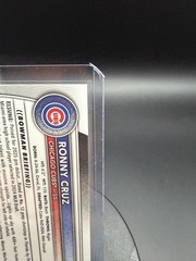 2025 Bowman Chrome Ronny Cruz 1st Gold Refractor 14/50 Chicago Cubs BCP-213