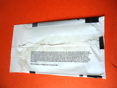 2012 Panini Gridiron Football empty card wrapper -NFL – Win a Trip