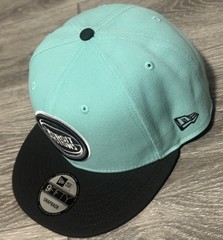 Detroit Pistons New Era 9Fifty SnapBack Adjustable Hat Mint,Graphite Color