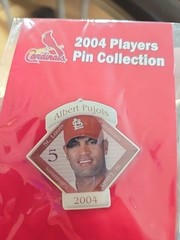 Albert Pujols Lapel Pin St. Louis Cardinals MLB Players Collection 2004 Hat Pin