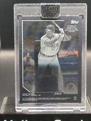 2022 Topps Clearly Authentic Cecil Fielder 87 Throwback Auto Blue /25 Tigers