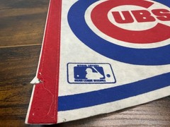 Chicago Cubs MLB Vintage Felt Pennant Logo Sports Memorabilia 30 inches