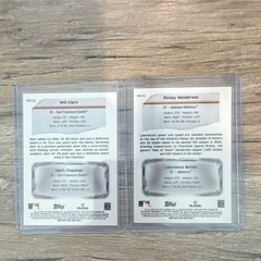 Topps 2026 Chrome PTP-24 Will Clark-Chapman & Henderson/Butler PTP-9