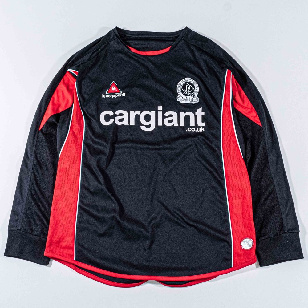 Queens Park Rangers Le Coq Sportif Long Sleeve Jersey Small 2006 2007 Away VTG