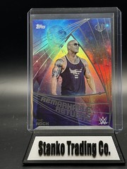 2025 Topps WWE Universe Remarkable Returns The Rock #RRE-1