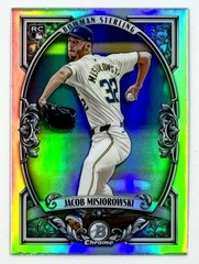 2026 Bowman Baseball Jacob Misiorowski #BST-13 Rookie Sterling Refractor SP